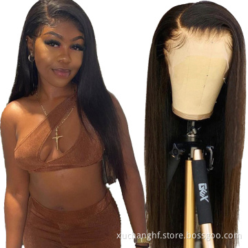 Wholesale Brazilian Hair Lace Front Wig,Virgin Cuticle Aligned Human Hair Full Lace Wig,13x4 Lace Frontal Wig For Black Women